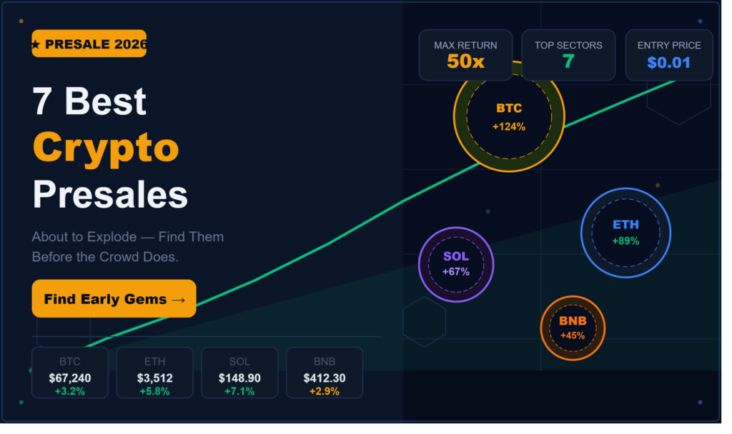 7 Best Crypto Presales About to Explode (And How to Find Them Early)