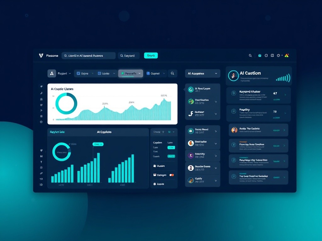 AI SEO Tools dashboard showing rankings and answer-ready content structure