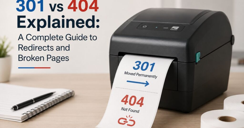 301 vs 404 Explained: A Complete Guide to Redirects and Broken Pages