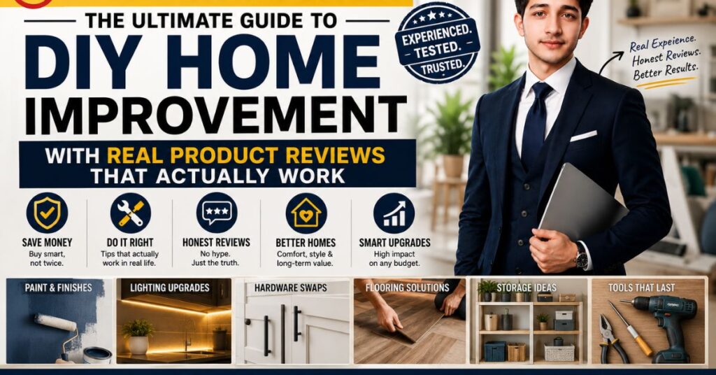 Stop Wasting Money! The Ultimate Guide to DIY Home Improvement With Real Product Reviews That Actually Work