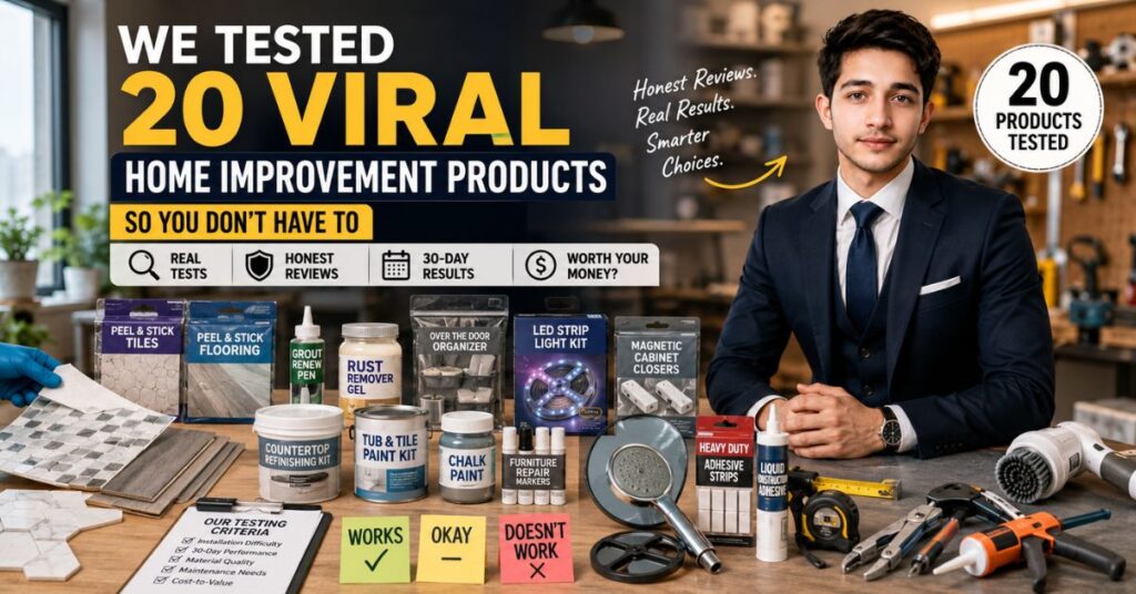 We Tested 20 Viral Home Improvement Products So You Don't Have To Shocking DIY Review Results Inside